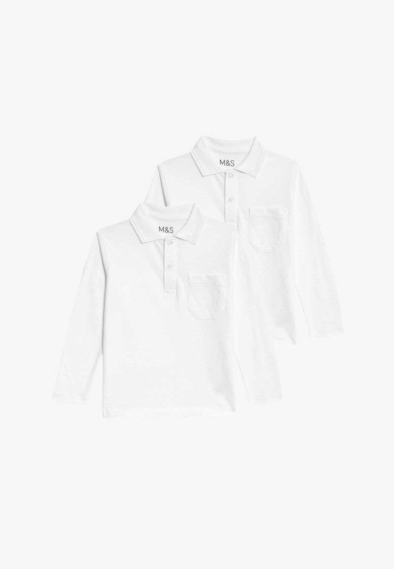 Marks & Spencer EASY DRESSING STAYNEW - Poloshirt - white