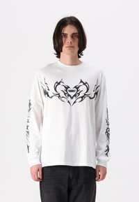 BOILER ROOM TRIBAL UNISEX - Long sleeved top - white