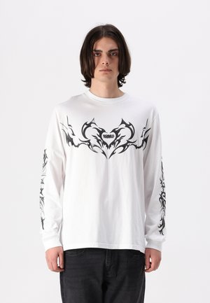 BOILER ROOM TRIBAL UNISEX - Hosszú ujjú felső - white