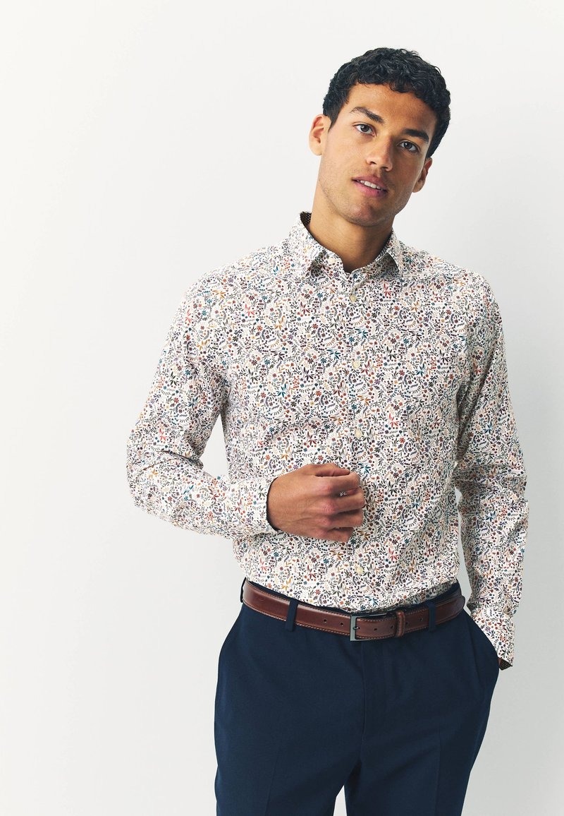 Next REGULAR FIT - LONG SLEEVE PRINT  - Camicia - multicolour