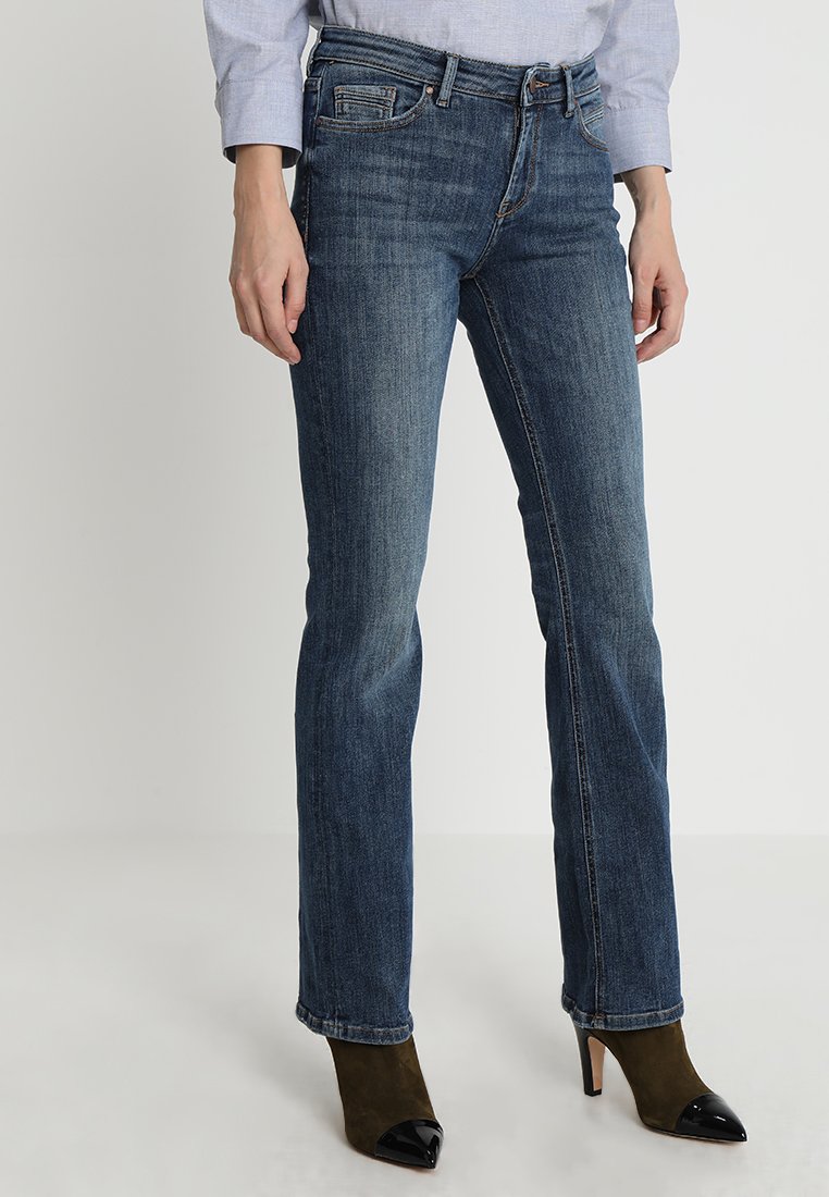 Esprit Jeans bootcut blue dark wash Zalando.no Esprit Jeans bootcut - blue dark wash