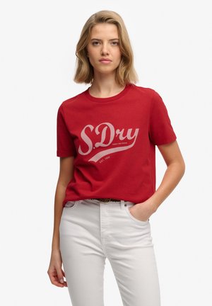 VARSITY  - T-shirt imprimé - varsity red