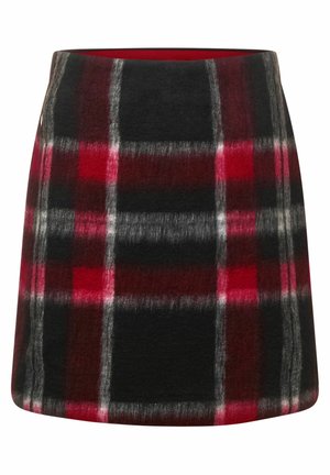 Falda acampanada - red