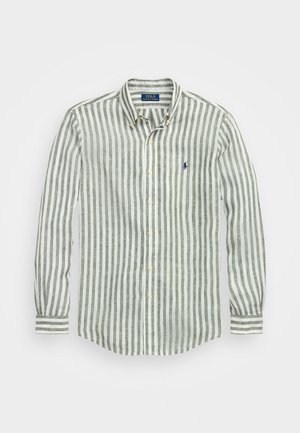 Polo Ralph Lauren, LONG SLEEVE SPORT SHIRT - Hemd - new olive/white