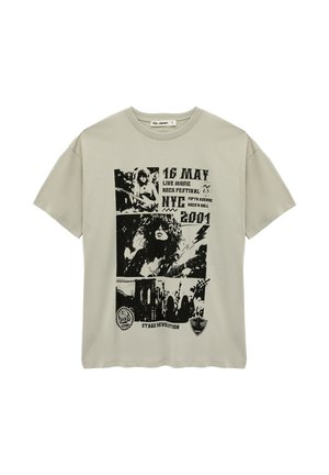 Koton, PRINTED - T-shirts print - grey