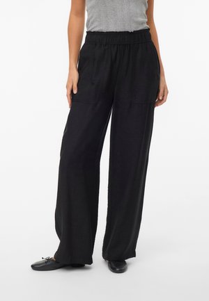 Vero Moda, VMOTEA STRAIGHT - Housut - black
