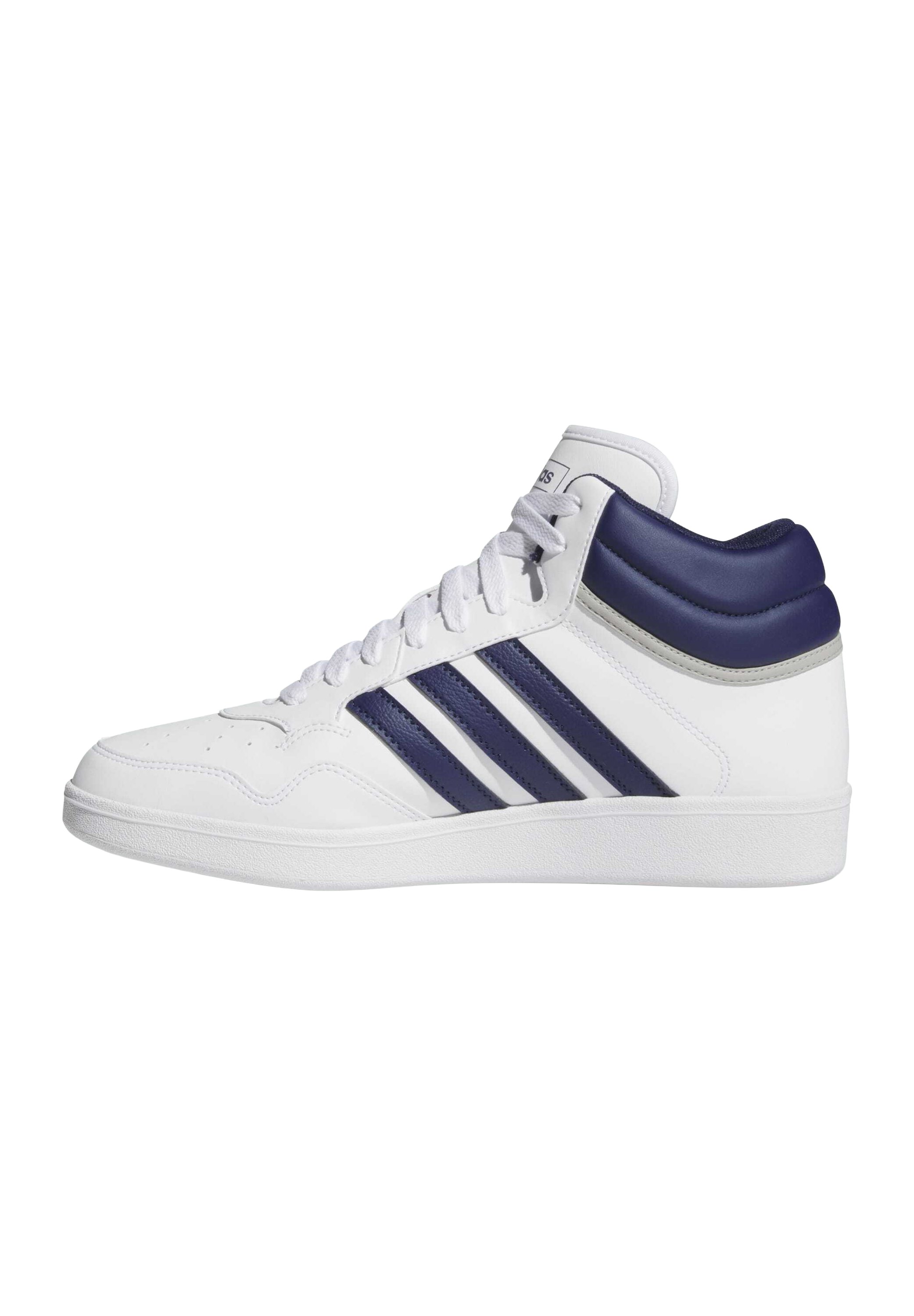 blue high top adidas shoes