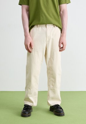 MIDLAND DOUBLE KNEE PANT - Relaxed fit jeans - natural rinsed