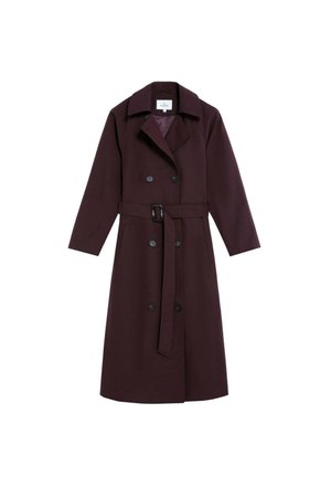 DOUBLE - Gabardina - burgundy