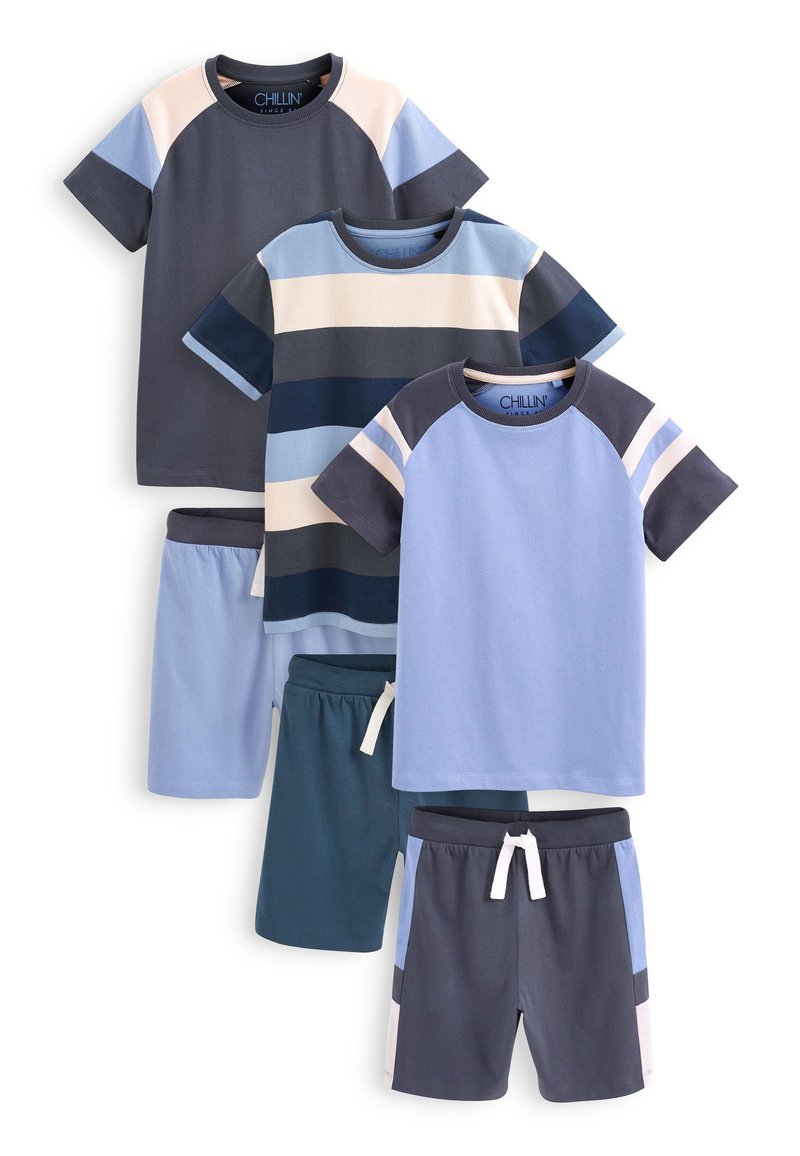 Next 3 PACK SET - Pigiama - blue