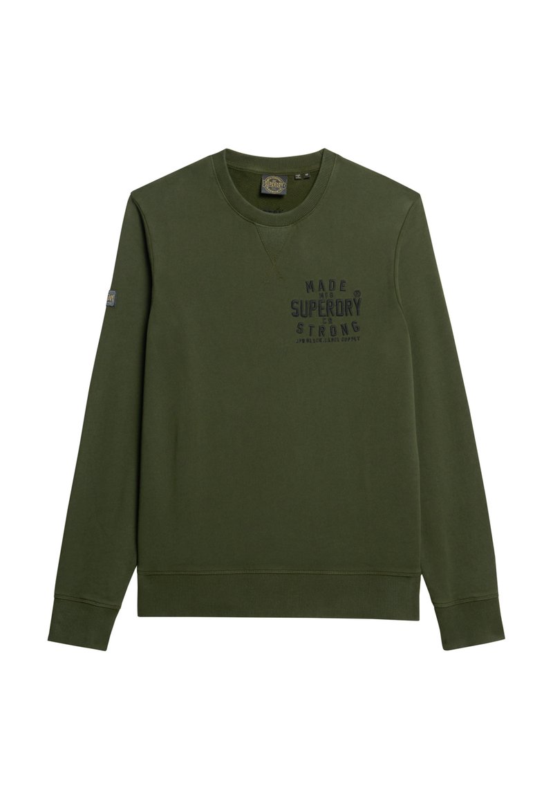 Superdry & Co Sweater olijfgroen Superdry & Co Sweater olijfgroen