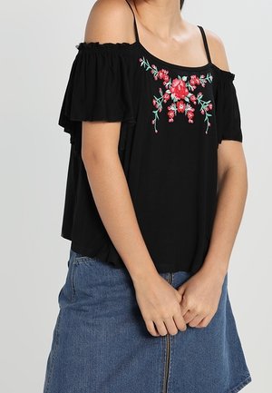 T-Shirt print - black