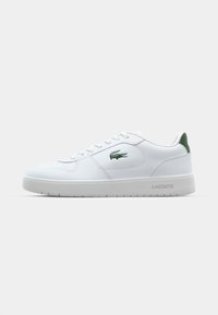 Unselected, white/dark green