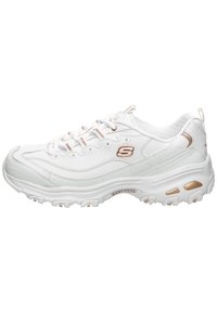 Unselected, white/rose gold-coloured