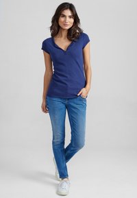Mos Mosh TEE - T-shirt basic - navy