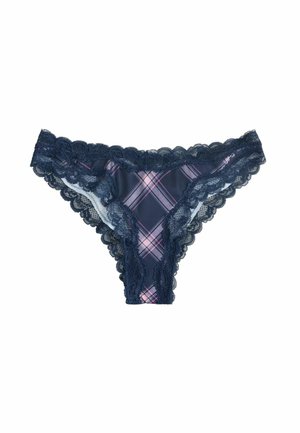 BRAZILIAN FIT  HIGH LEG - Kalhotky - navy