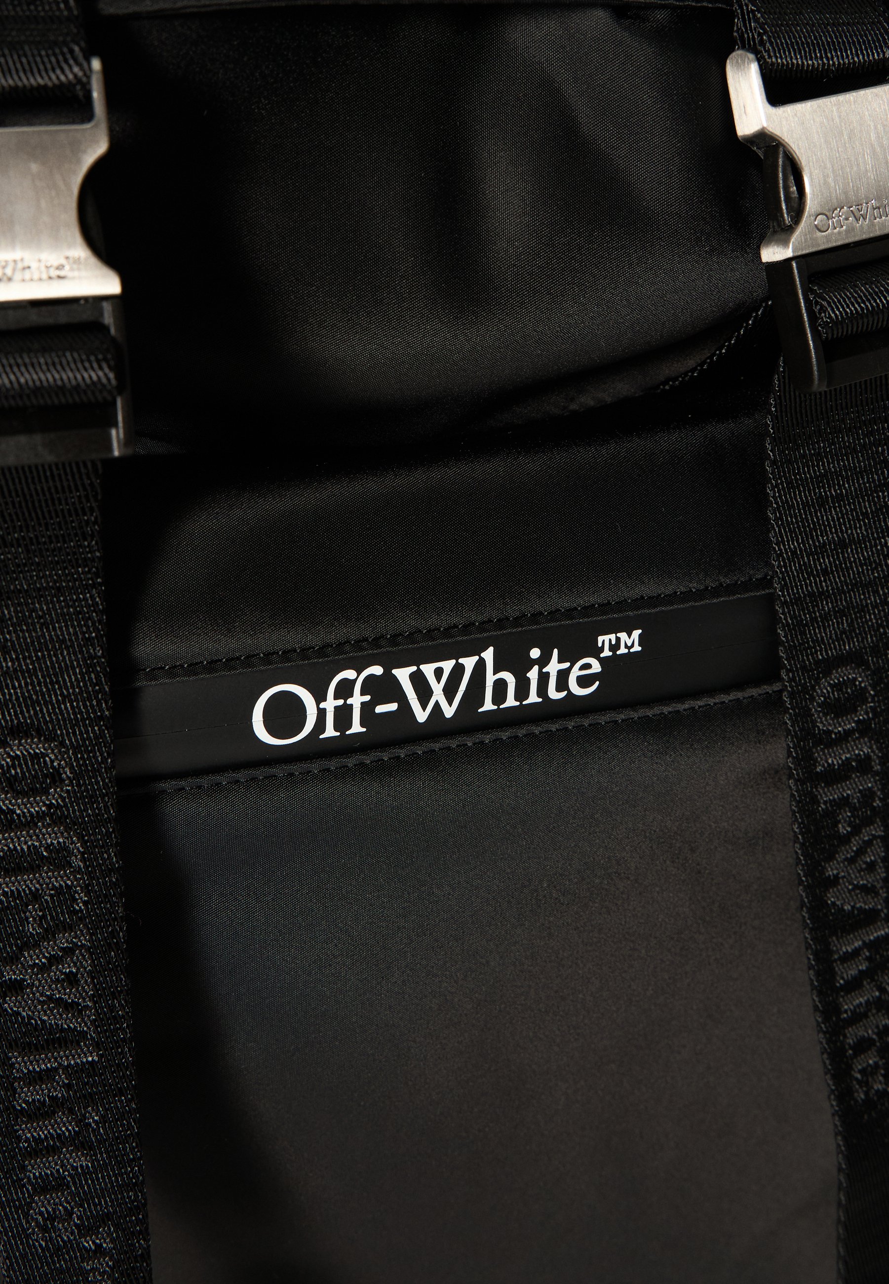 OFF-WHITE OUTDOOR BACKPACK - Rucksack - black - Zalando.co.uk