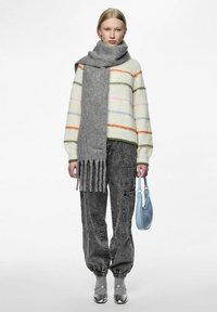 Pieces PCNELIA LS O-NECK BC - Camisola - birch