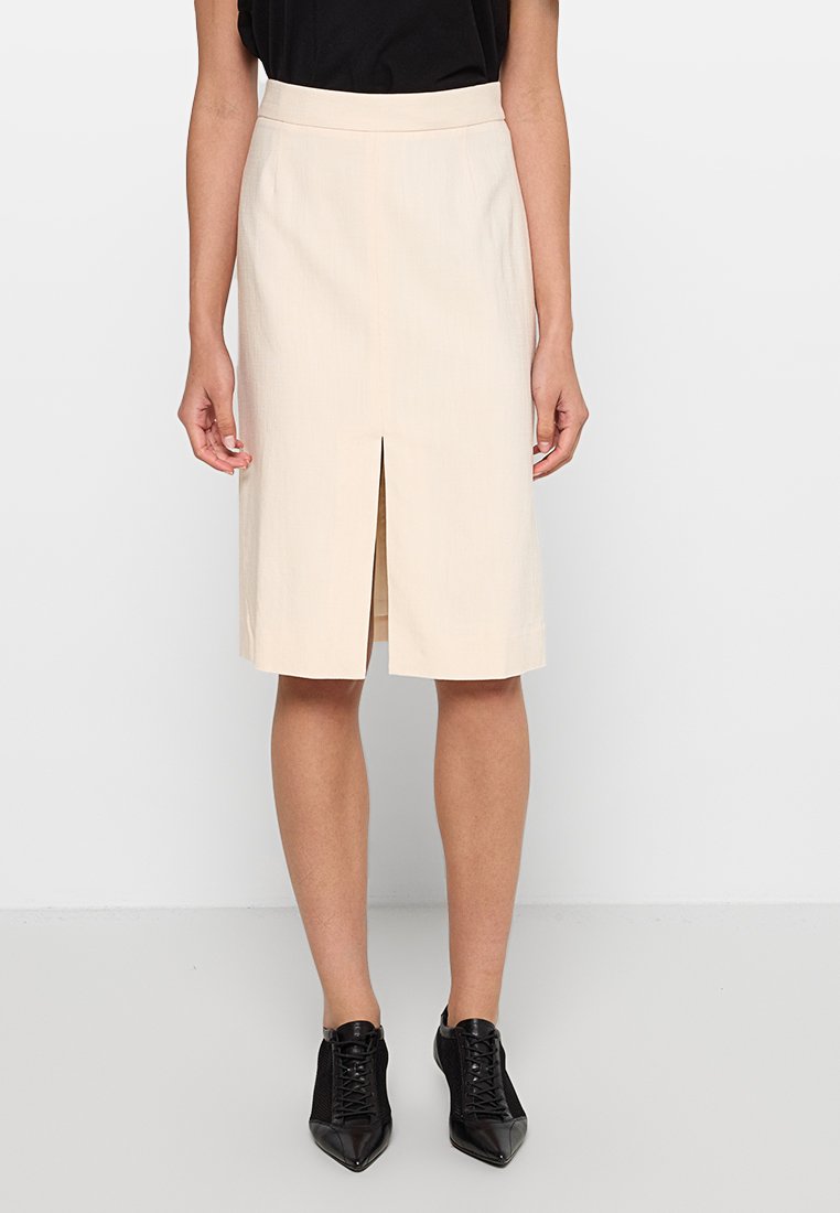 Tommy Hilfiger Kokerrok crème Tommy Hilfiger Kokerrok crème