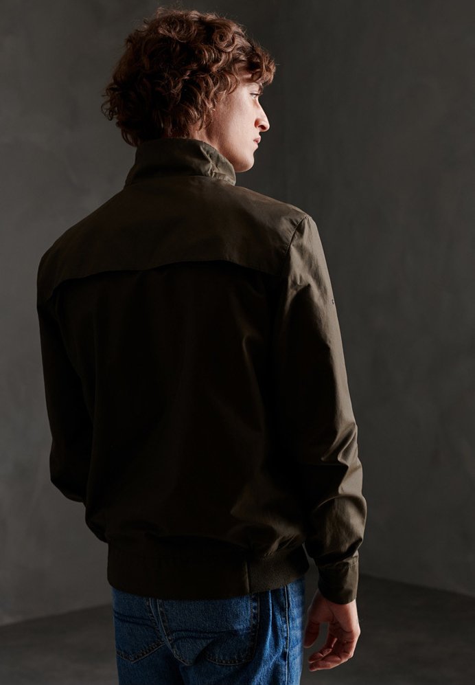 khaki harrington jacket