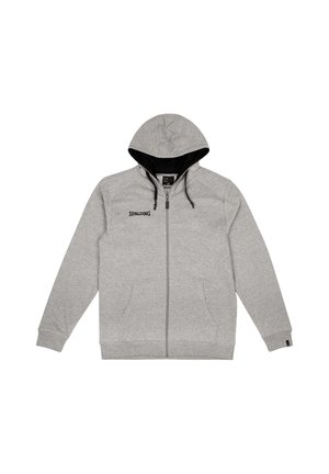 Spalding, SPALDING FLOW KAPUZENJACKE KIDS INDOOR - TEXTILIEN - Felpa con zip - grau