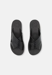 flip*flop WEDGE CROSS - Korolliset pistokkaat - black
