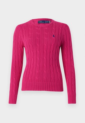 Polo Ralph Lauren JULIANNA LONG SLEEVE PULLOVER - Jumper - accent pink