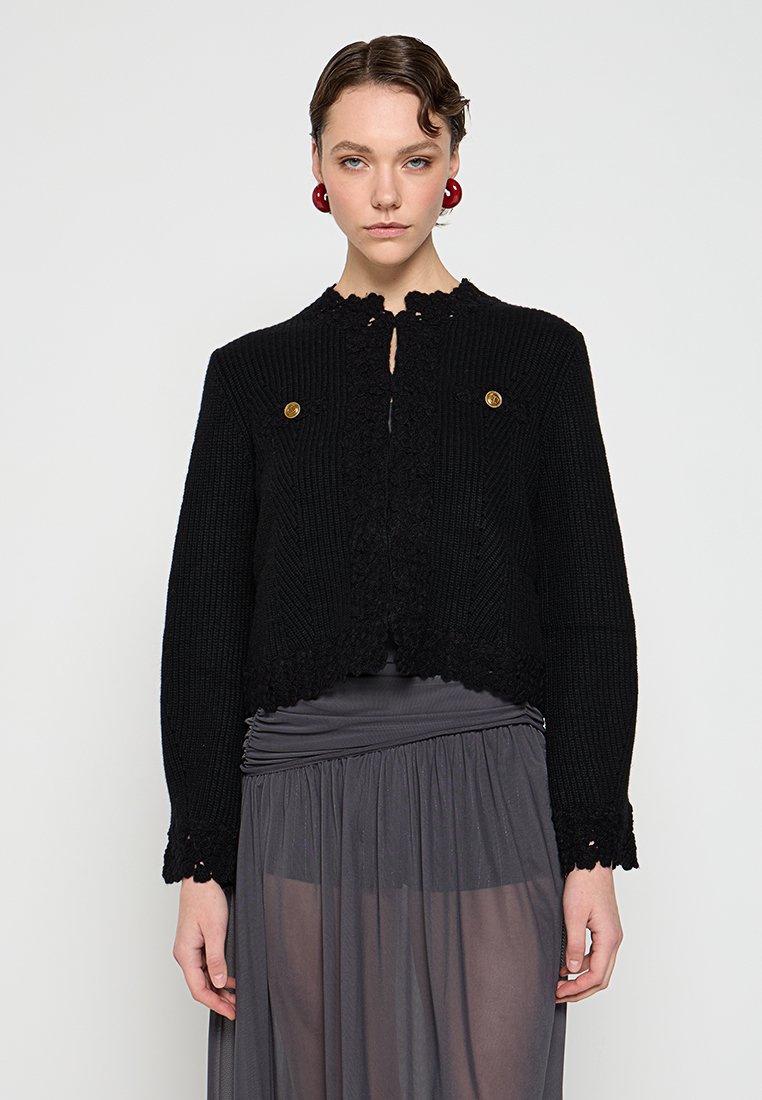 TWINSET Vest antraciet gemêleerd TWINSET Vest antraciet gemêleerd