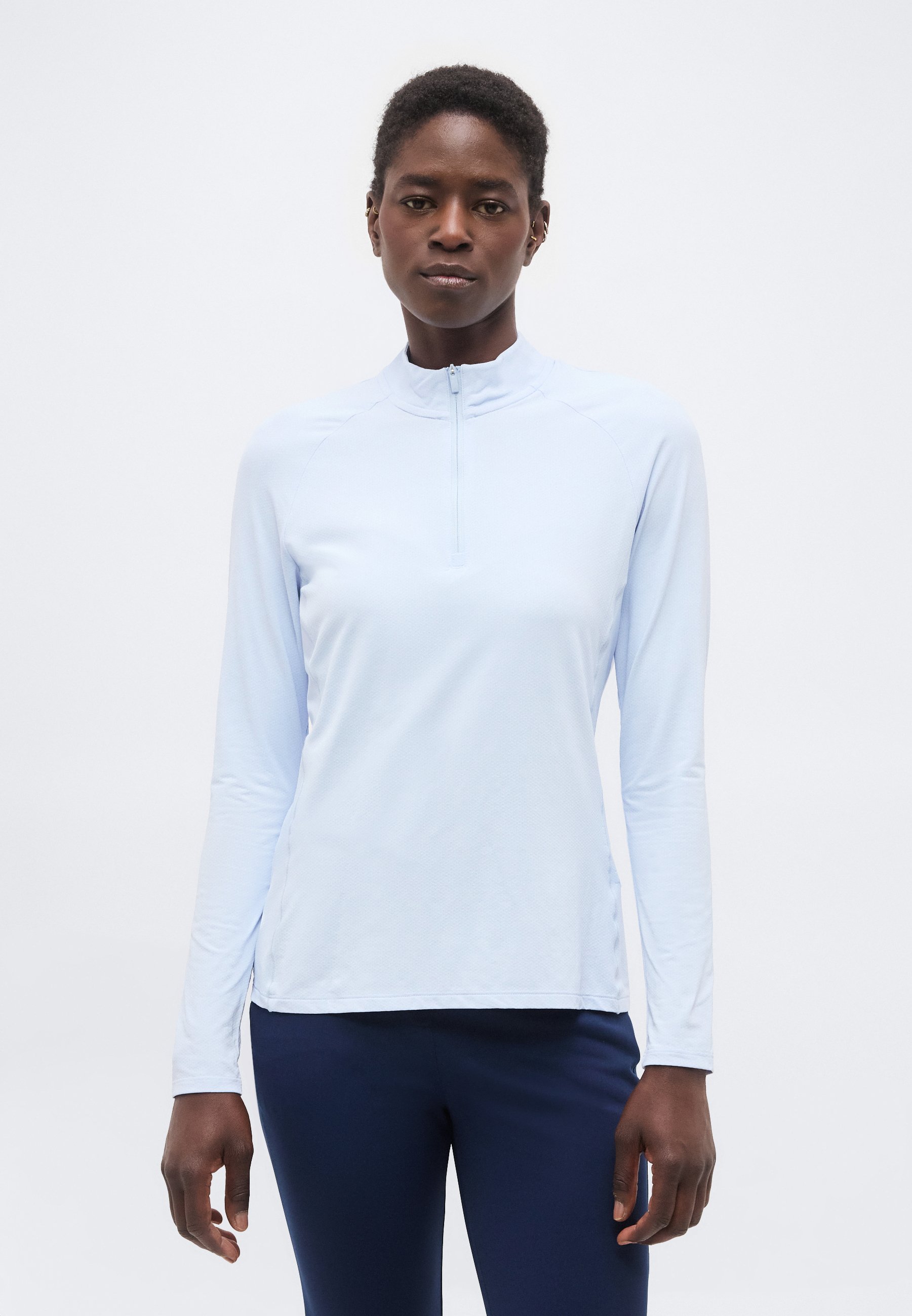 新品*2167/26.5cm♪♪アディダス ゴルフ ULTIMATE 365 adidas Golf ULTIMATE365 SOLID QUARTER ZIP MOCK NECK - Langarmshirt