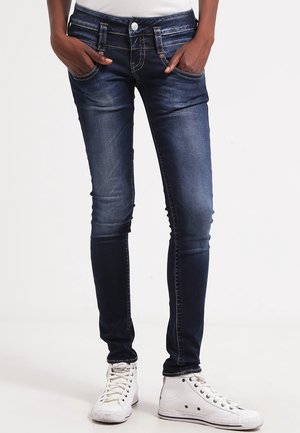 Slim fit jeans - dark-blue denim