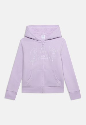 GAP, HERITAGE  - Sweat zippé - nostalgic lavender