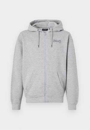 Schott, Sweatjakke - h grey