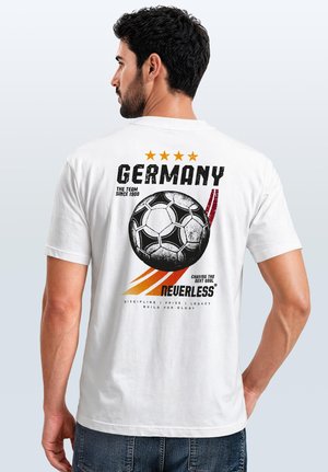 Neverless, Print T-shirt - weiß