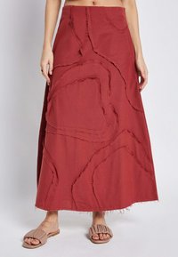 Maxi skirt - cherry