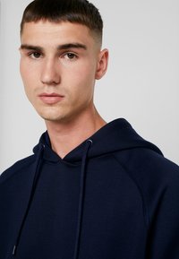 Urban Classics RAGLAN ZIP POCKET HOODY - Felpa con cappuccio - midnightnavy