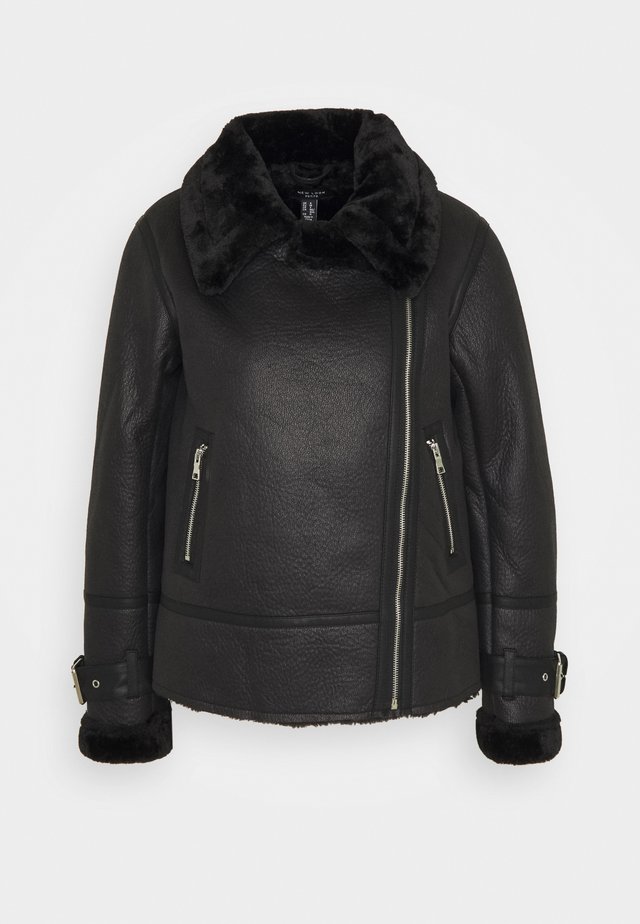 CHRISSY AVIATOR - Overgangsjakker - black