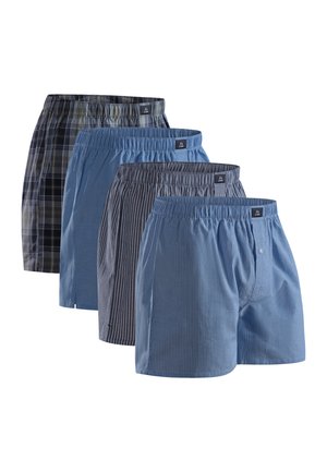 Danish Endurance 4 PACK CASUAL - Boxershorts - multicolor assorted blue stripes mix