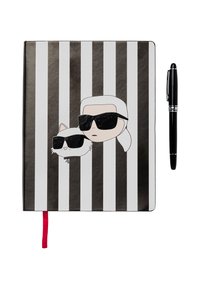 IKON NOTEBOOK + PEN SET - Muu aksessuaar - black white