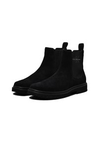 Calvin Klein Jeans EVA BOOT MID CHELSEA ICONIC - Klasične gležnjače - triple black