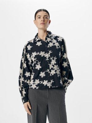 OBJARIZONA SHIRT - Skjortebluse - black