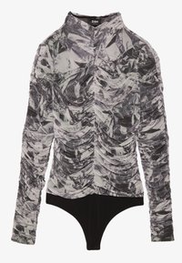 MODULAR 2-WAY-MESH LONG SLEEVES TOP
 - Topper langermet - multi-coloured