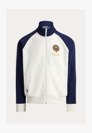 Polo Ralph Lauren, WIMBLEDON CLASSIC FIT TRACK JACKET - Treningsjakke - ceramic white/refined navy