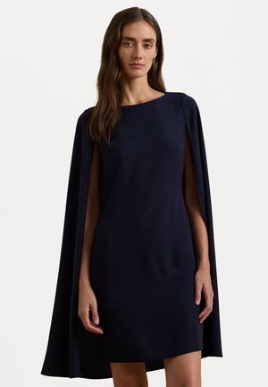 CAPE GEORGETTE COCKTAIL DRESS - Cocktailjurk - lighthouse navy