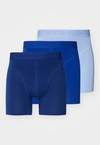 Unselected, dark blue/light blue