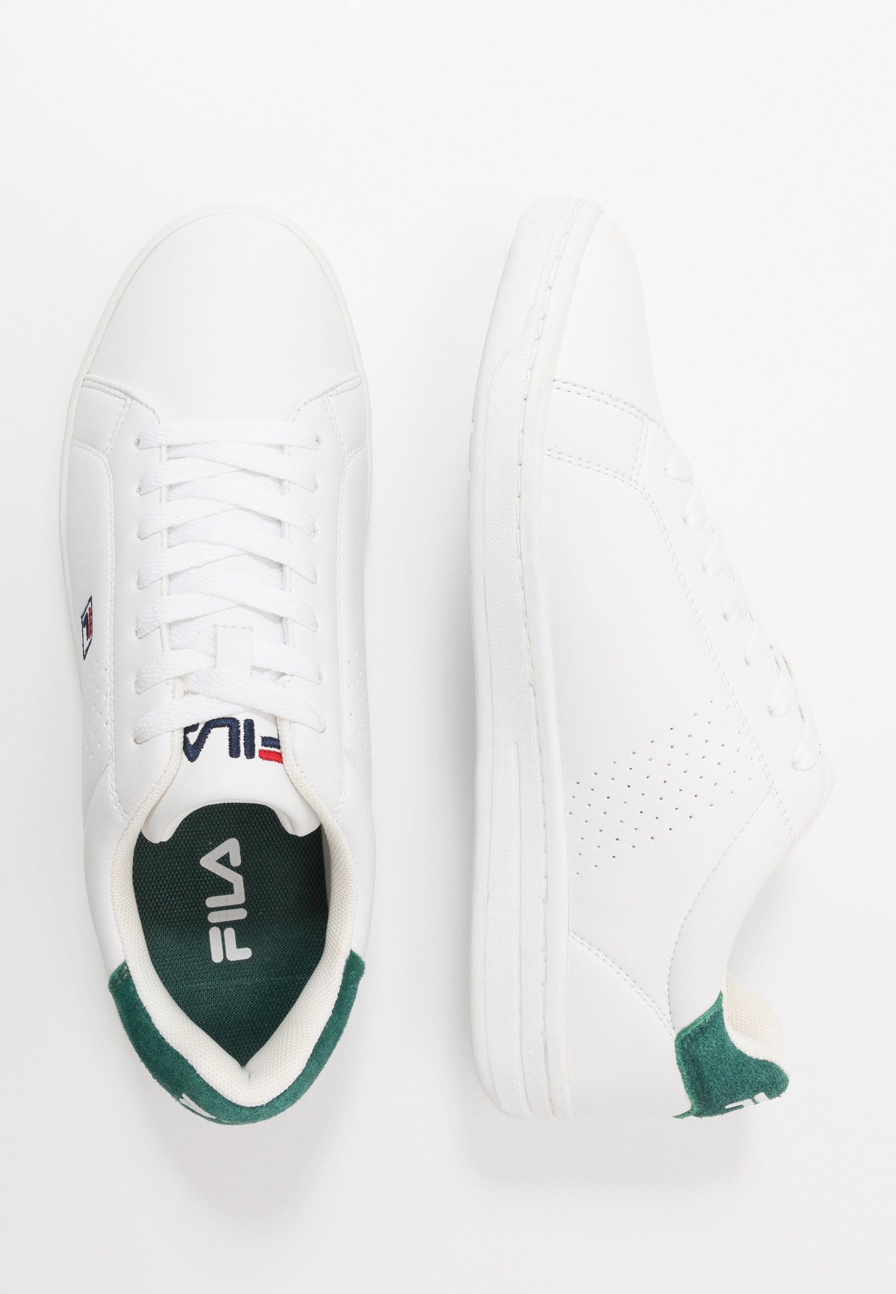 Fila CROSSCOURT 2 F LOW Treningssko whitegreener Fila CROSSCOURT 2 F LOW Treningssko whitegreener