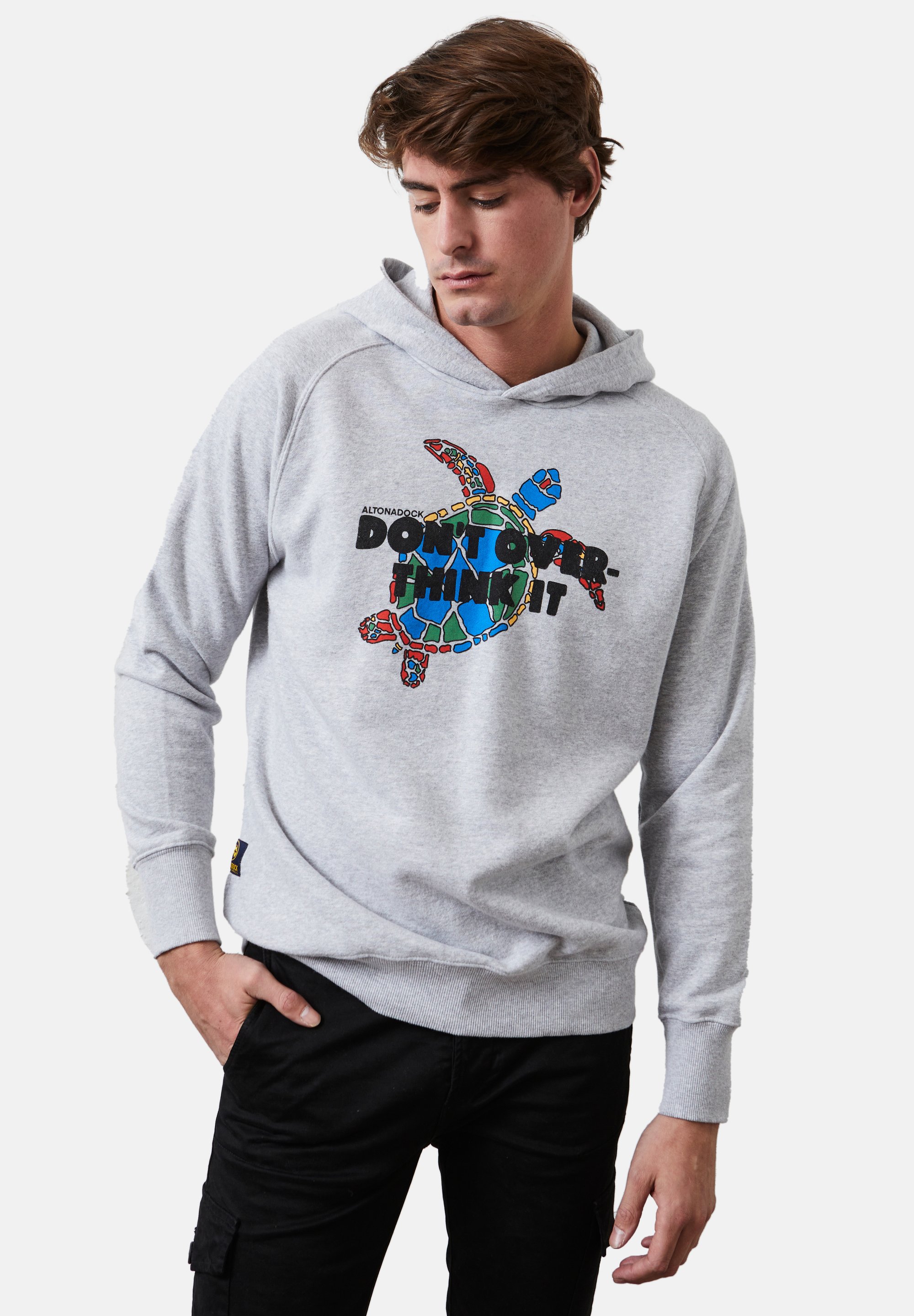 ALTONADOCK Jersey con capucha gris