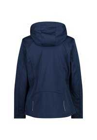 CMP WOMAN JACKET ZIP HOOD - Softshelljacke - blue ghiaccio