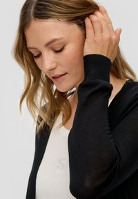 s.Oliver Cardigan - schwarz