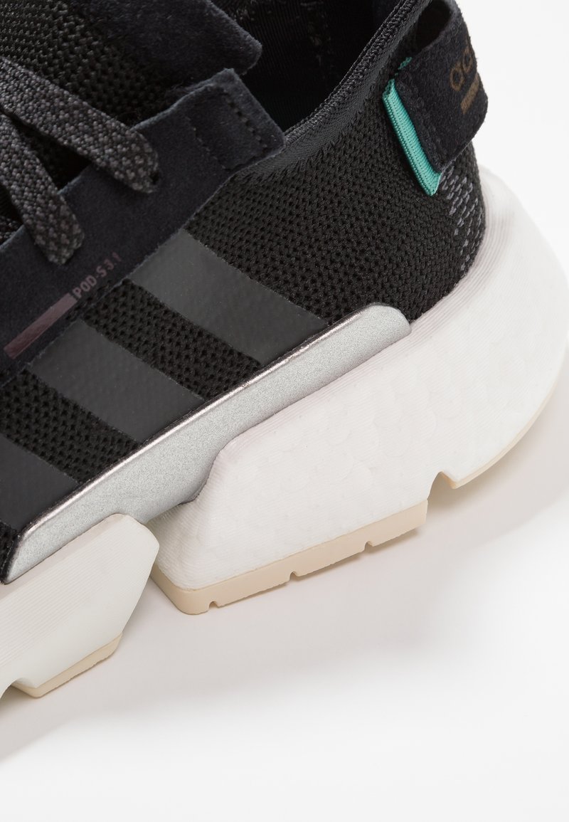 Adidas Originals Pod S3 1 Trainers Core Black Maroon Black Zalando Co Uk