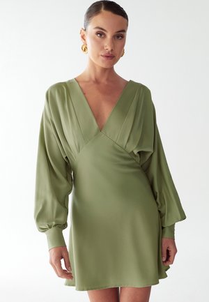 SALEM MINI - Denné šaty - sage green